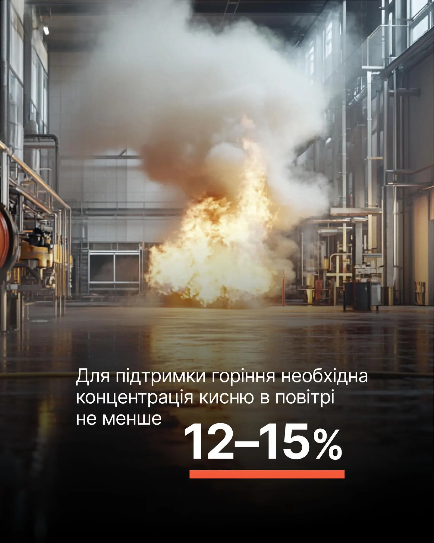 🧯Газове пожежогасіння: принцип роботи та переваги — фото 1